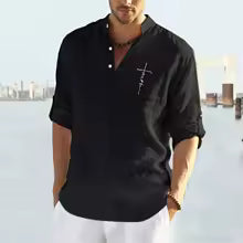 Herenshirt Faith met korte mouwen